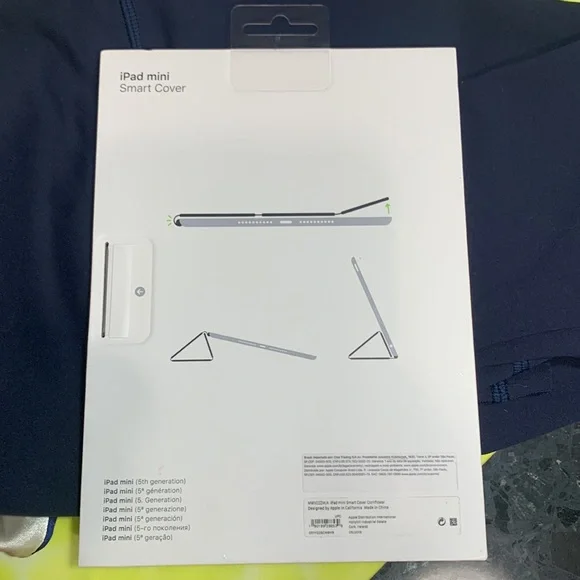 🌹Apple iPad Mini Smart Cover - Blue New - Picture 2 of 8